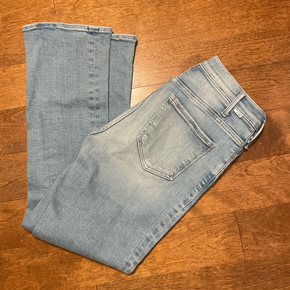 Mother Jeans The Hustler Ankle Light Blue Jeans 28 - Picture 16 of 17